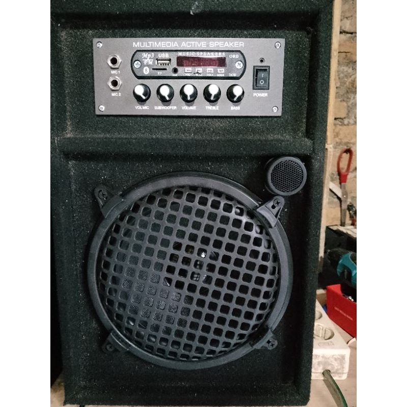 speaker aktif 8inch subwoofer karaoke bluetooth