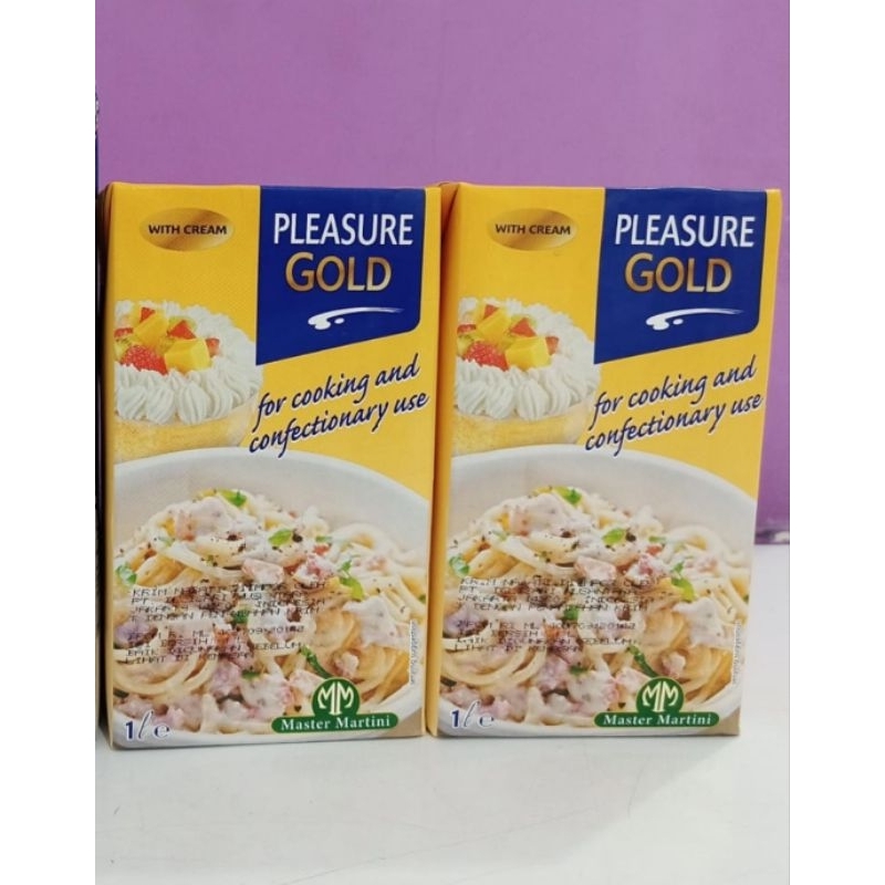 

Pleasure Gold / Cooking Cream 1 Lt / Cream serbaguna