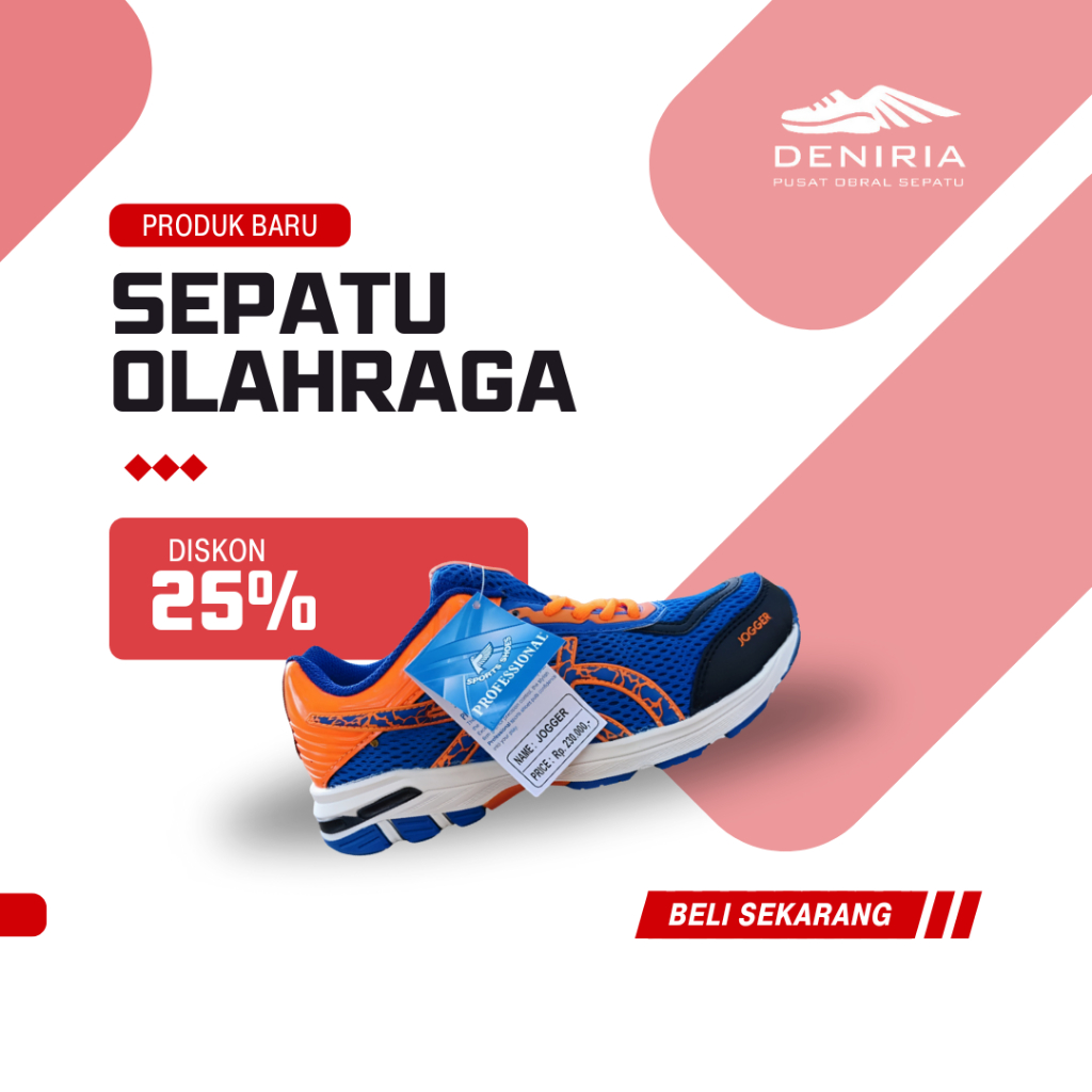 Sepatu volley/badminton joger Profesional original