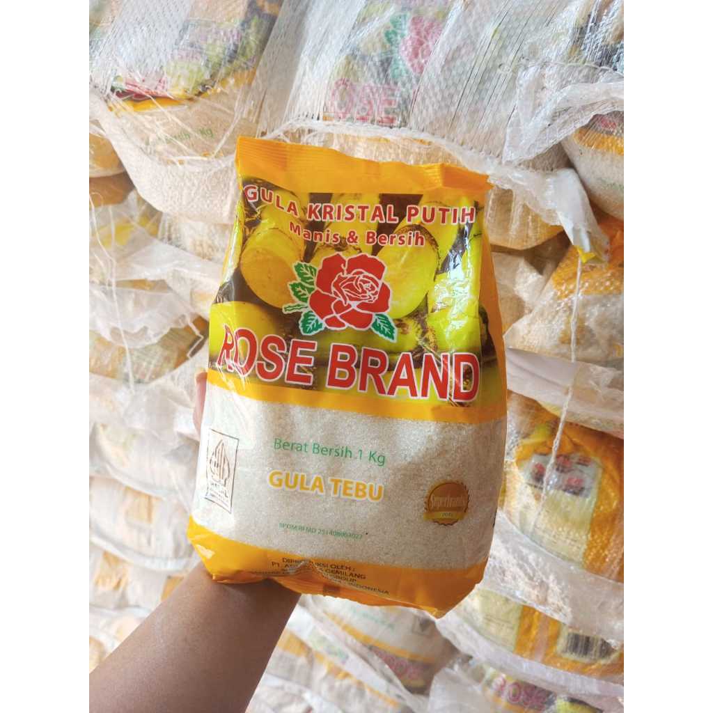 

ROSEBRAND GULA KRISTAL KEMASAN 1KG