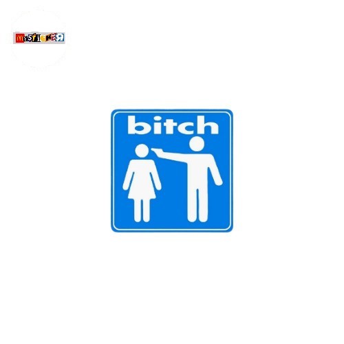 sticker bitch skateboards logo stiker retro vintage y2k