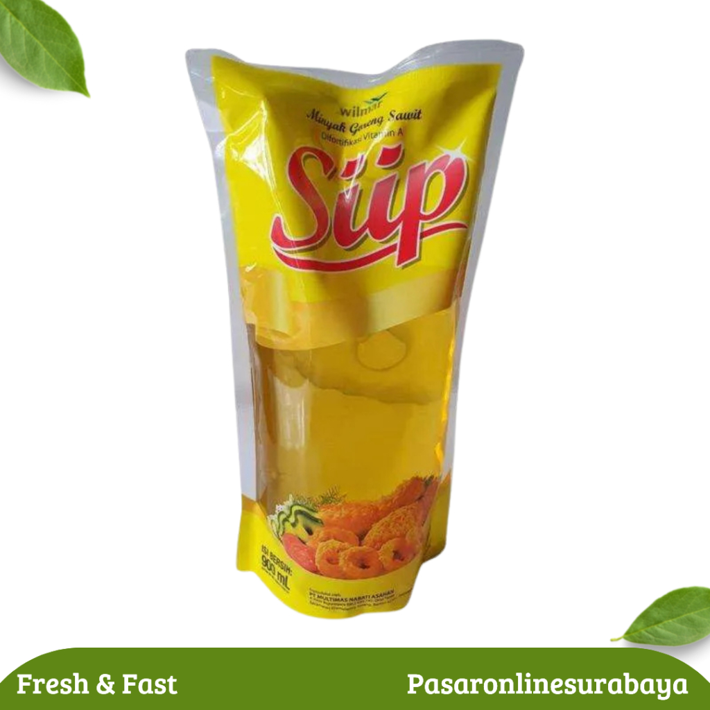 

Minyak Goreng Sawit Siip Refill 900 ml Siip Minyak goreng pouch