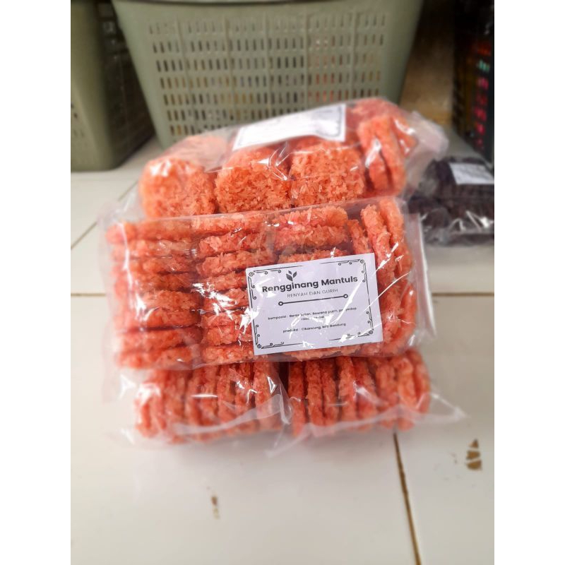 

Rengginang Mentah Rasa Terasi 500 gram Gurih Ngembang