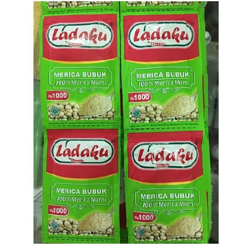 

Ladaku Merica Bubuk 12 x 3 gr