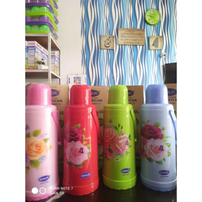 Termos vacuum flash 2liter Nomuri free bublell