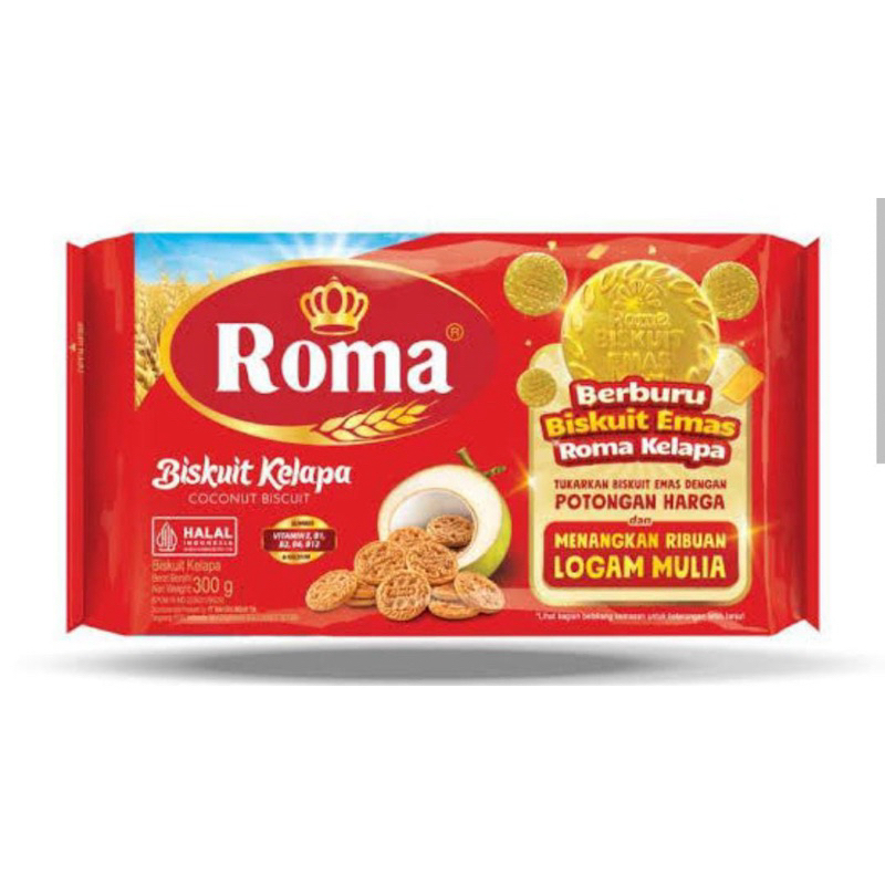 

Roma Biskuit Kelapa 300 g