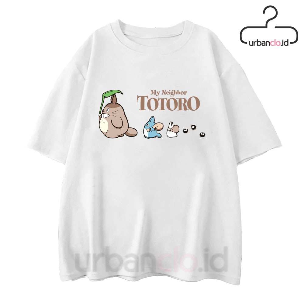 [TT05] Kaos Totoro oversize, baju kaos totoro, kaos my neighbor totoro, kaos cewek oversize, kaos lu