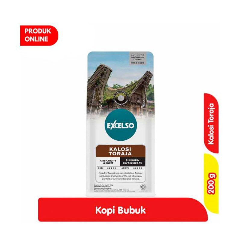 

excelso kopi bubuk kolasi Toraja 200g