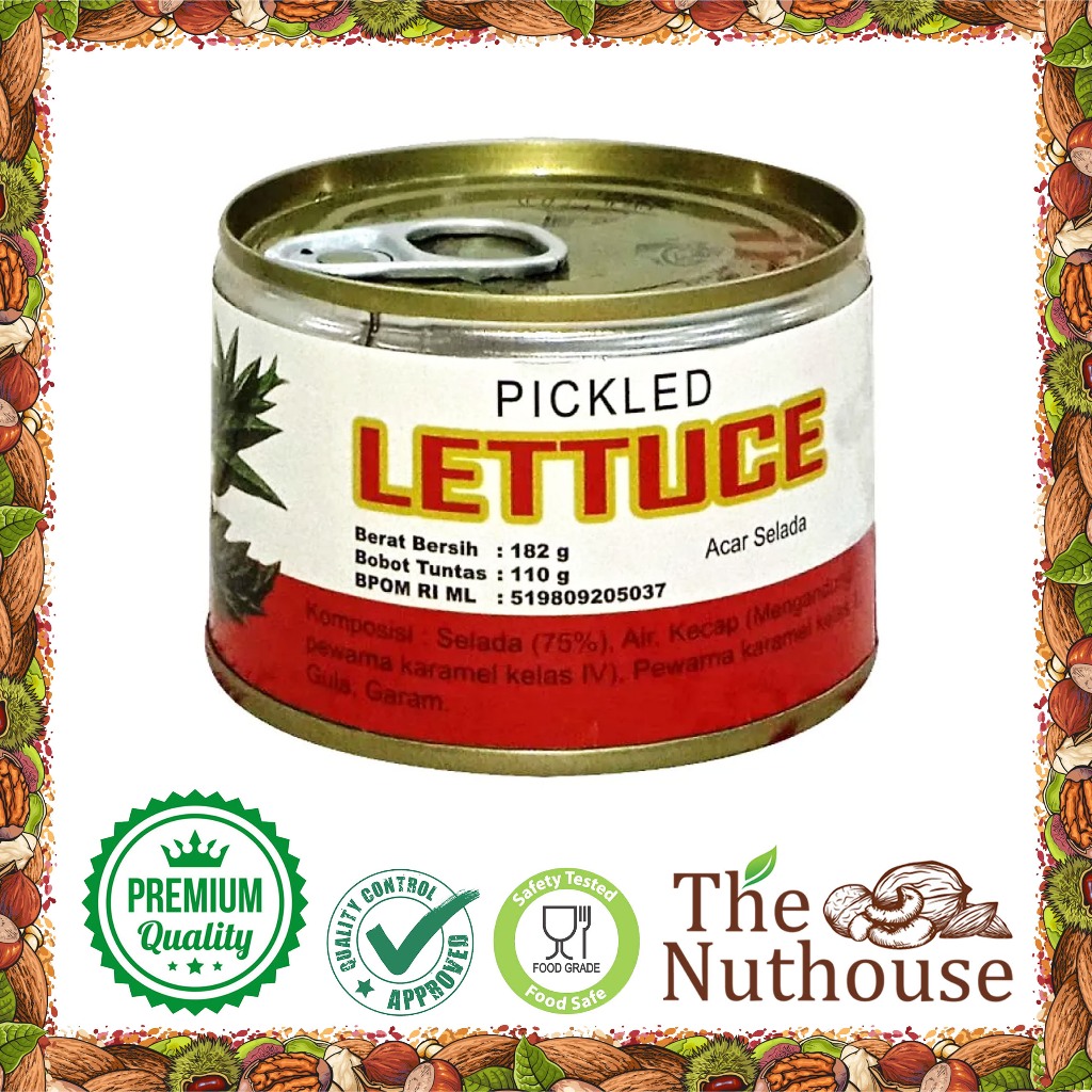 

IKPS Pickled Lettuce 182gr / Asinan Selada / Acar Selada / Selada Fermentasi