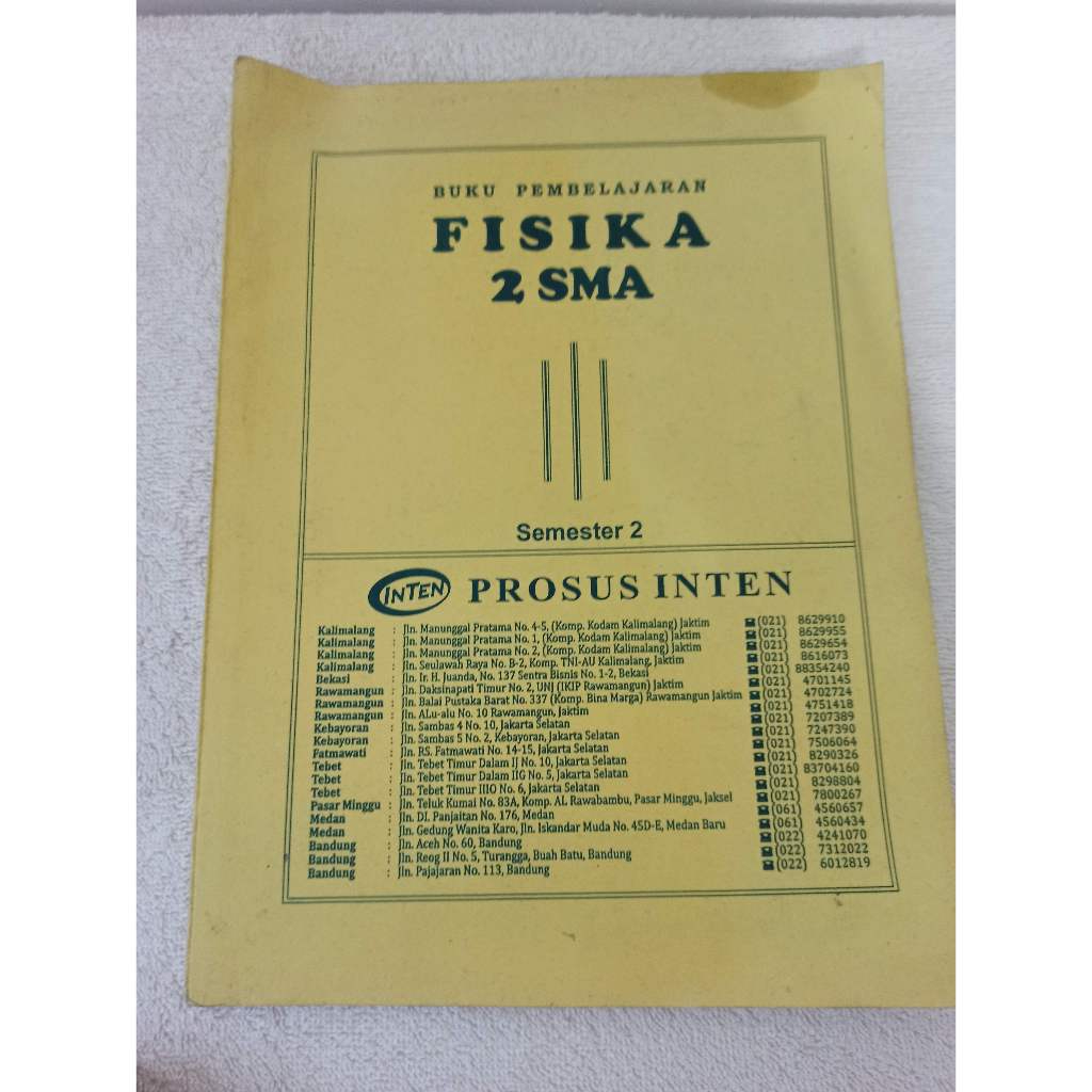 Buku Bimbel Fisika Inten Kelas XI Semester 2