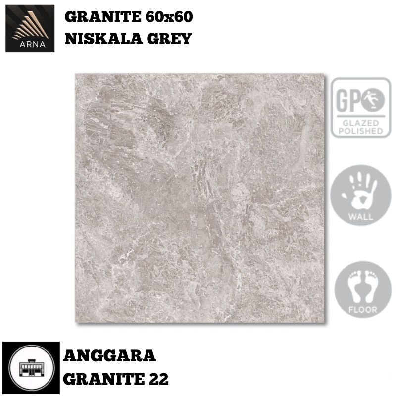 Granit 60x60 Arna Niskala Grey