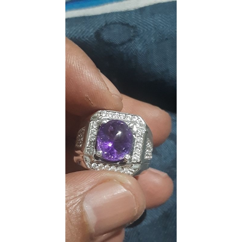 kecubung ungu asli kalimantan