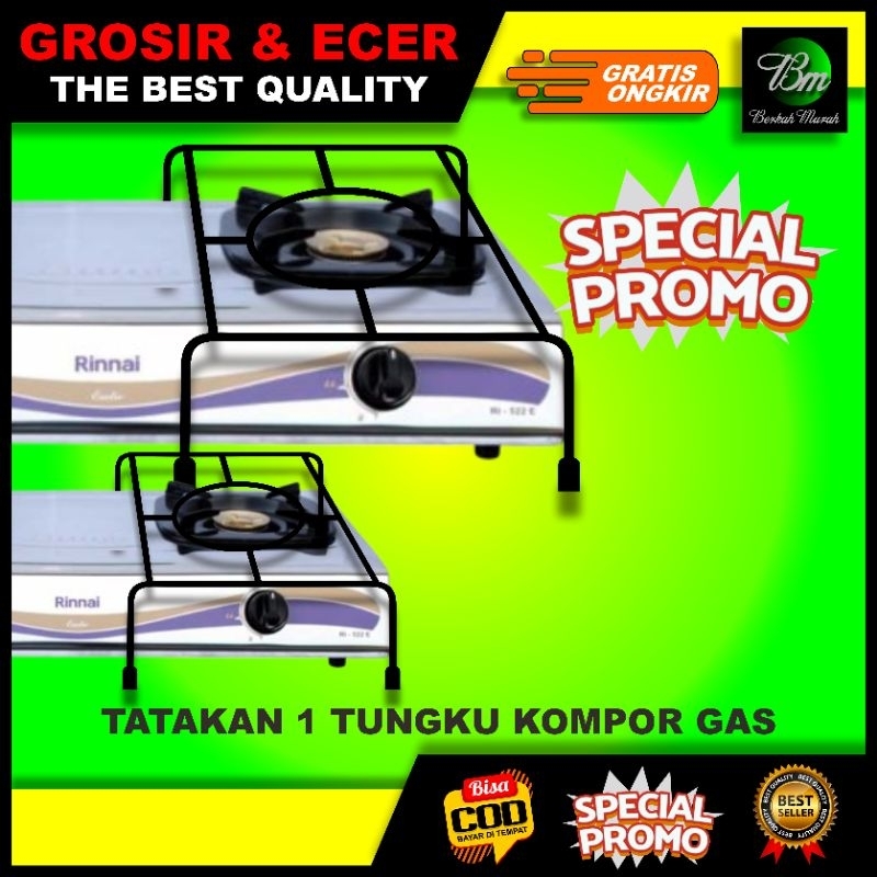 rak 1 tungku kompor gas / rak kompor / tungku kompor