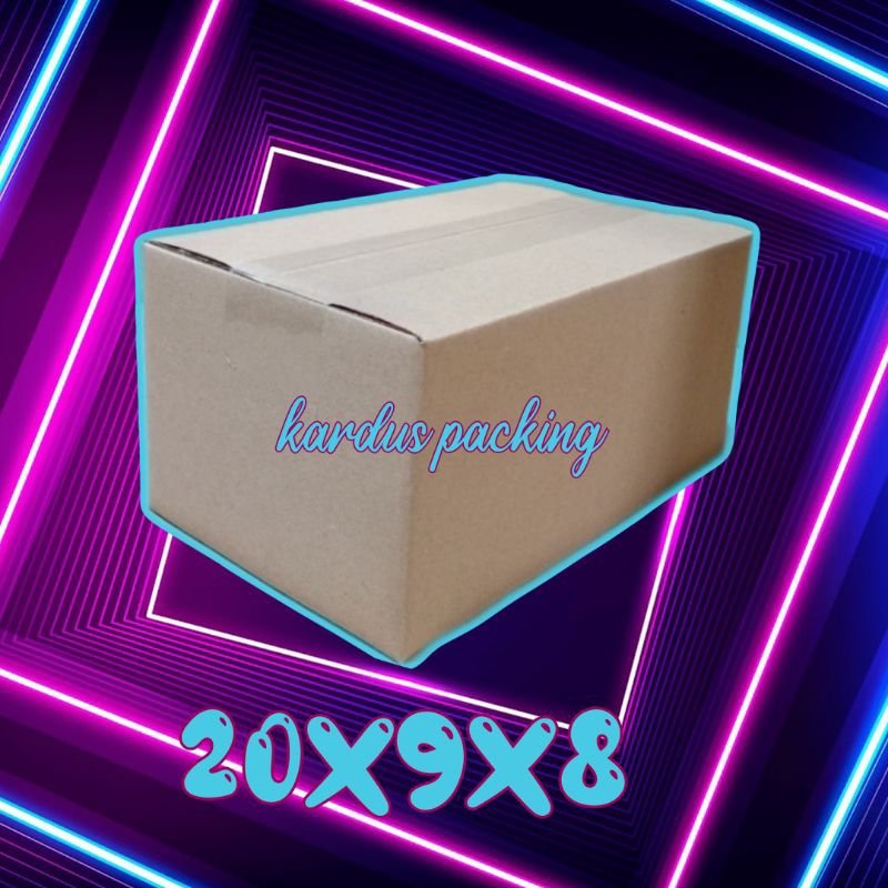 

kardus packing UK 20x9x8 kardus besar kardus kecil