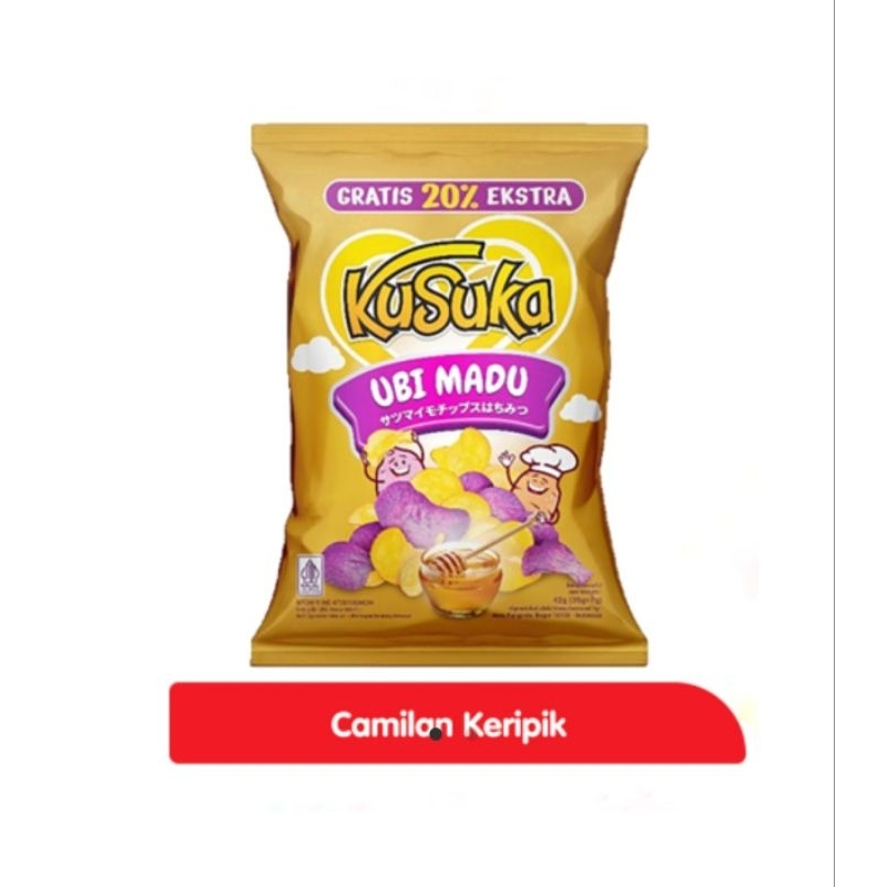 

Kusuka Keripik Ubi Madu 42gr