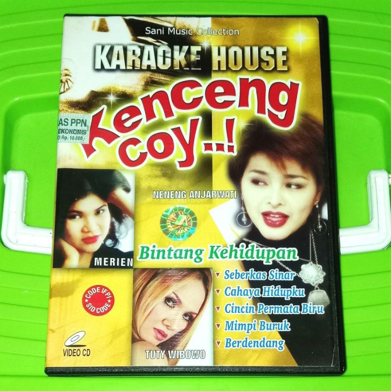 VCD KARAOKE HOUSE Kenceng Coy.. - NENENG ANJARWATI MERIEN TUTY WIBOWO Amry Palu V CD ORIGINAL