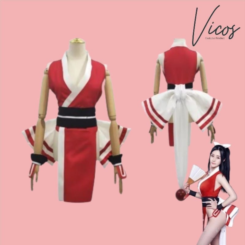 Kostum Cosplay The King of Fighters KOF - Mai Shiranui