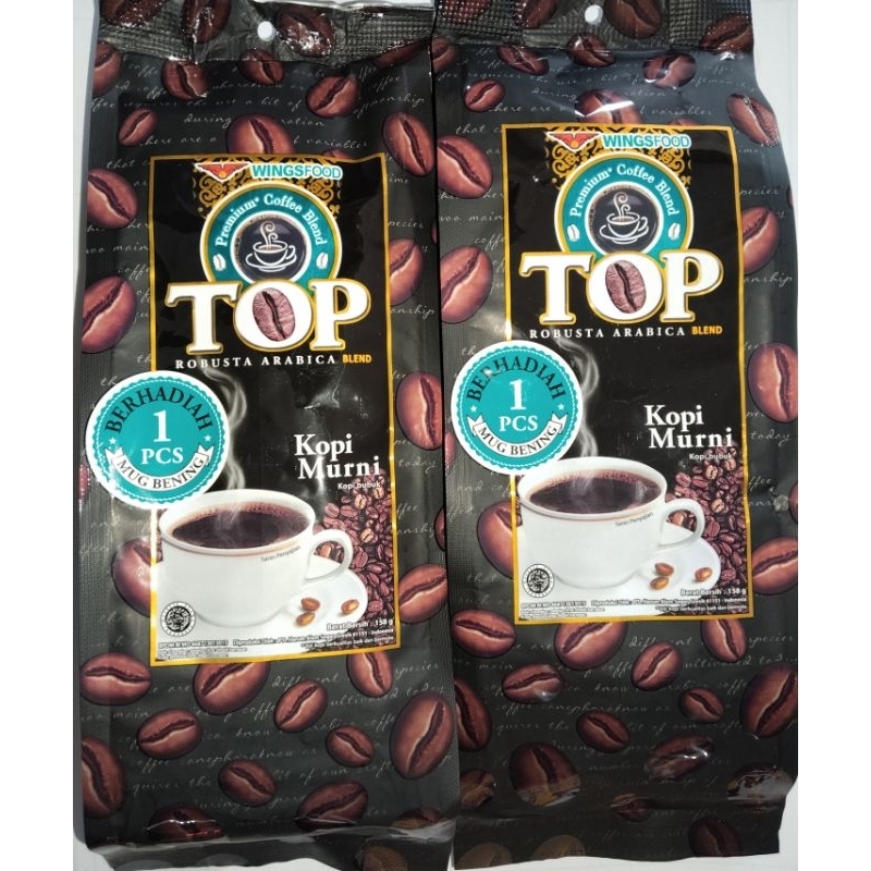 

TOP KOPI MURNI 158GR.BONUS GELAS