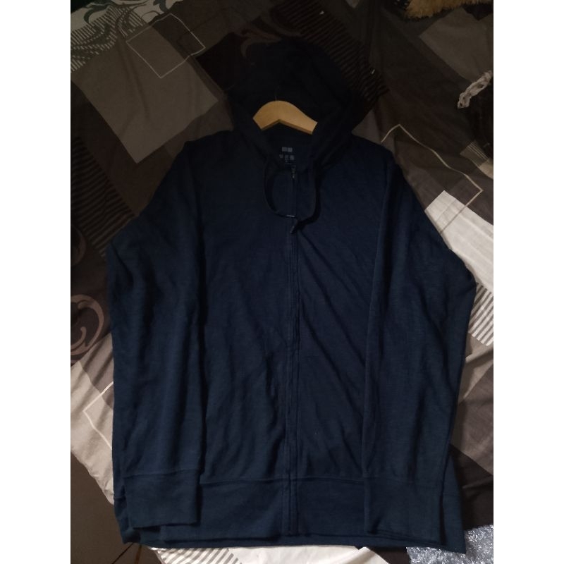 HOODIE UNIQLO ZIPPER AIRISM