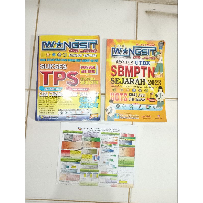 [Preloved] Buku SNBT Wangsit Om Jero 2024
