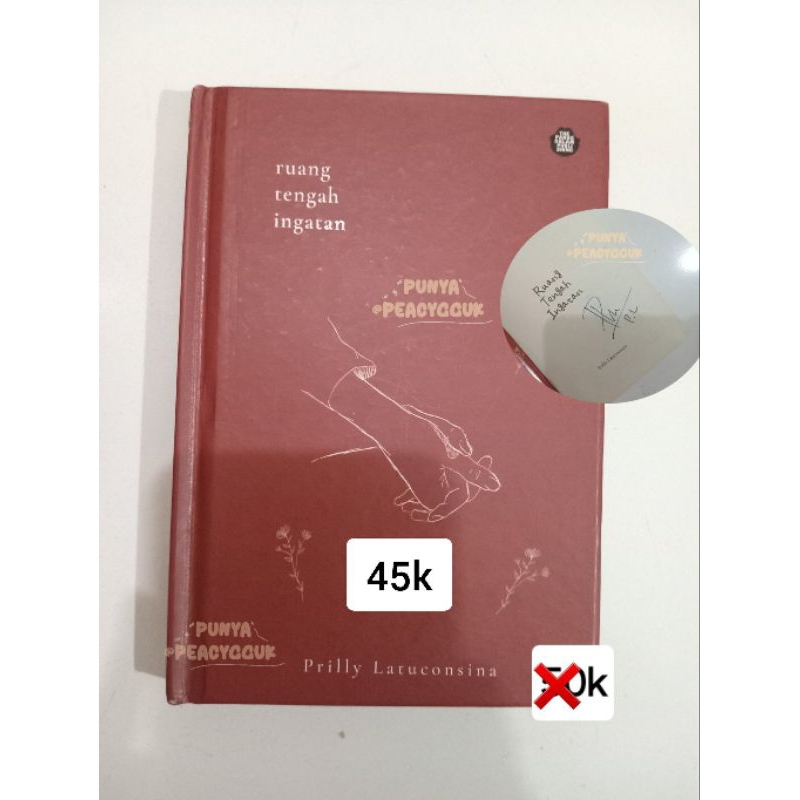 [Preloved] Buku Ruang Tengah Ingatan by Prilly Latuconsina