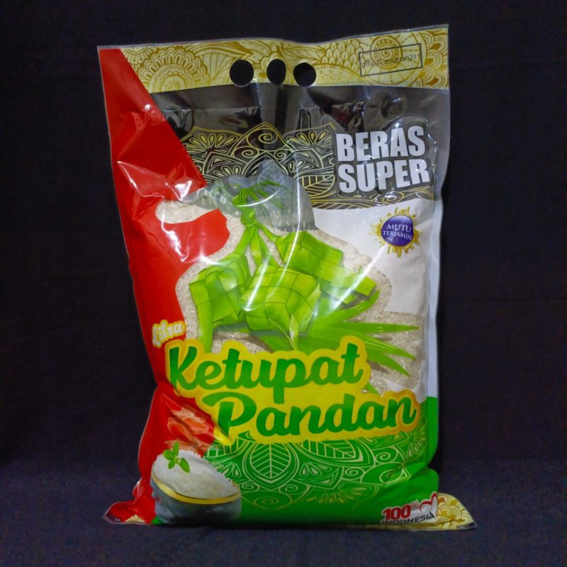 

Beras Ketupat Pandan Kemasan Premium (5 Liter)