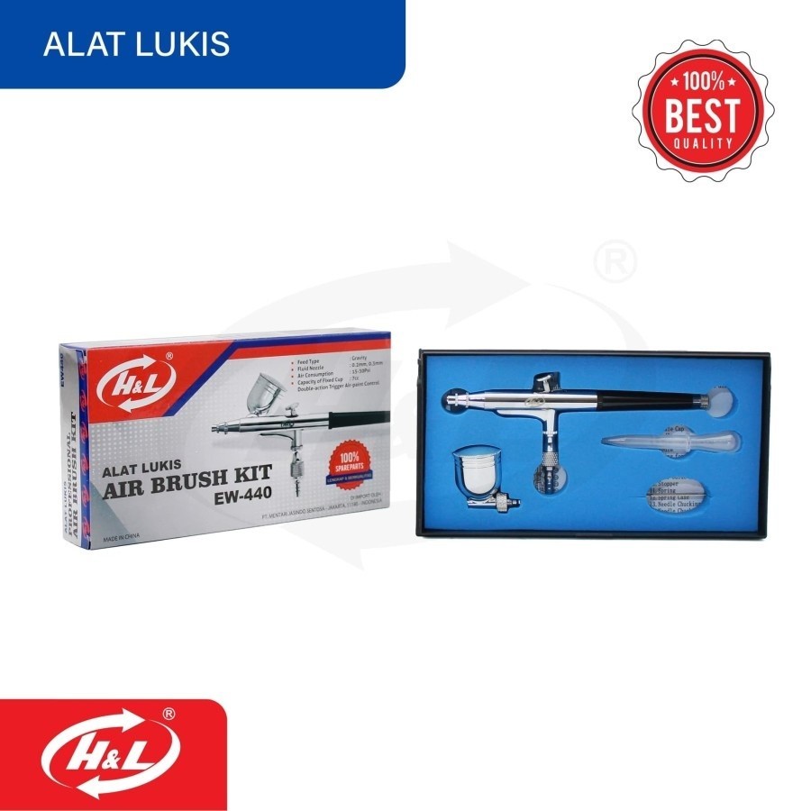 

Alat Lukis Air Brush Kit Type EW 440