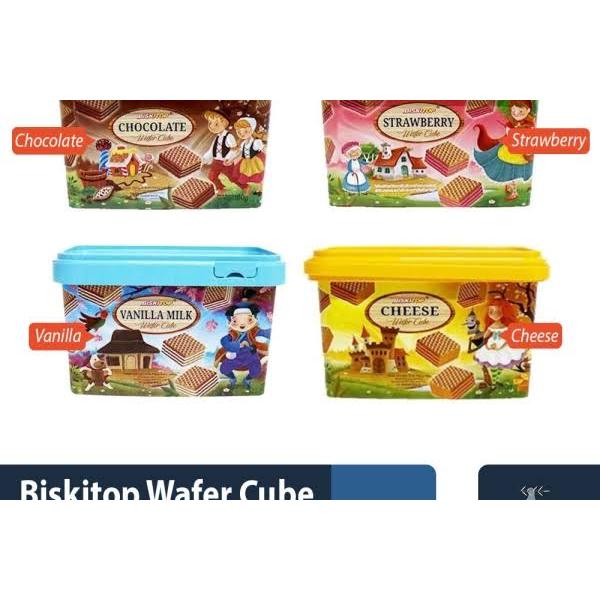 

BISKITOP CUBE WAFER ANEKA RASA -180gr jajan Lebaran