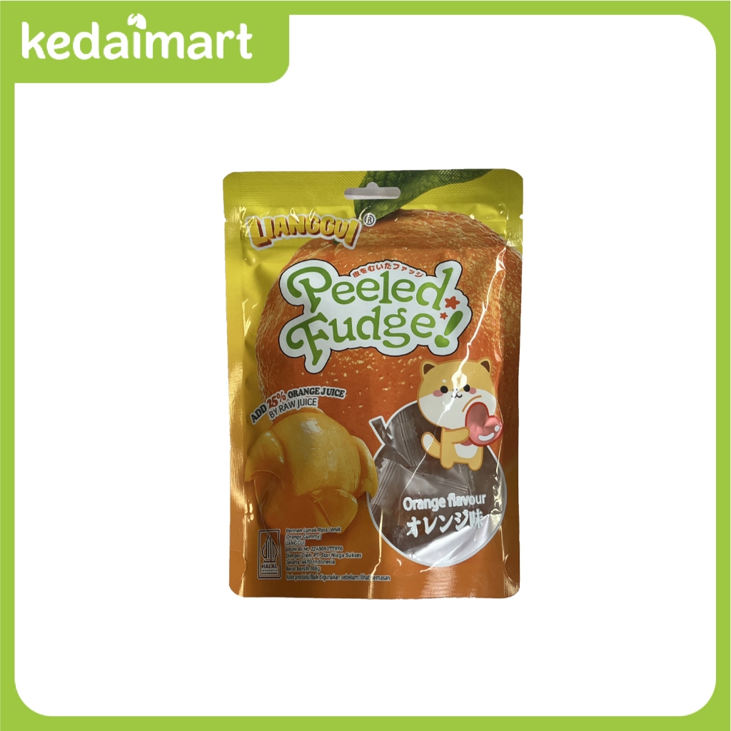 

Lianggui Permen Kupas Peeled Fudge Rasa Jeruk 108 Gram