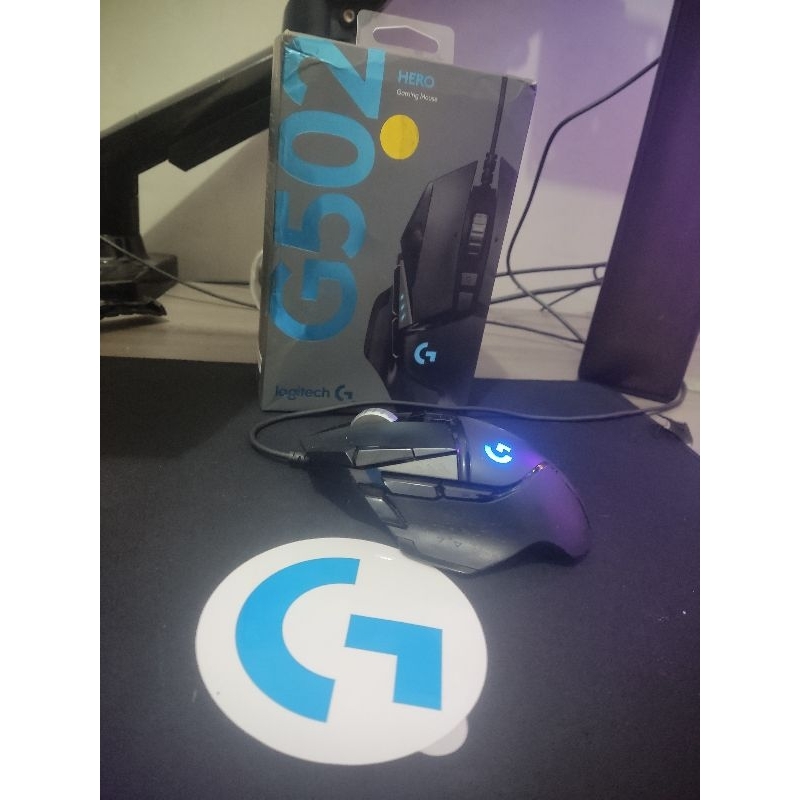 Mouse Logitech G502-Hero Bekas Pakai