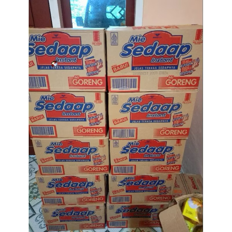 

MIE SEDAAP GORENG, SOTO 1 DUS