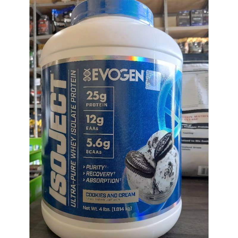 EVOGEN ISOJECT ULTRA-PURE WHEY ISOLATE PROTEIN 4 Lbs