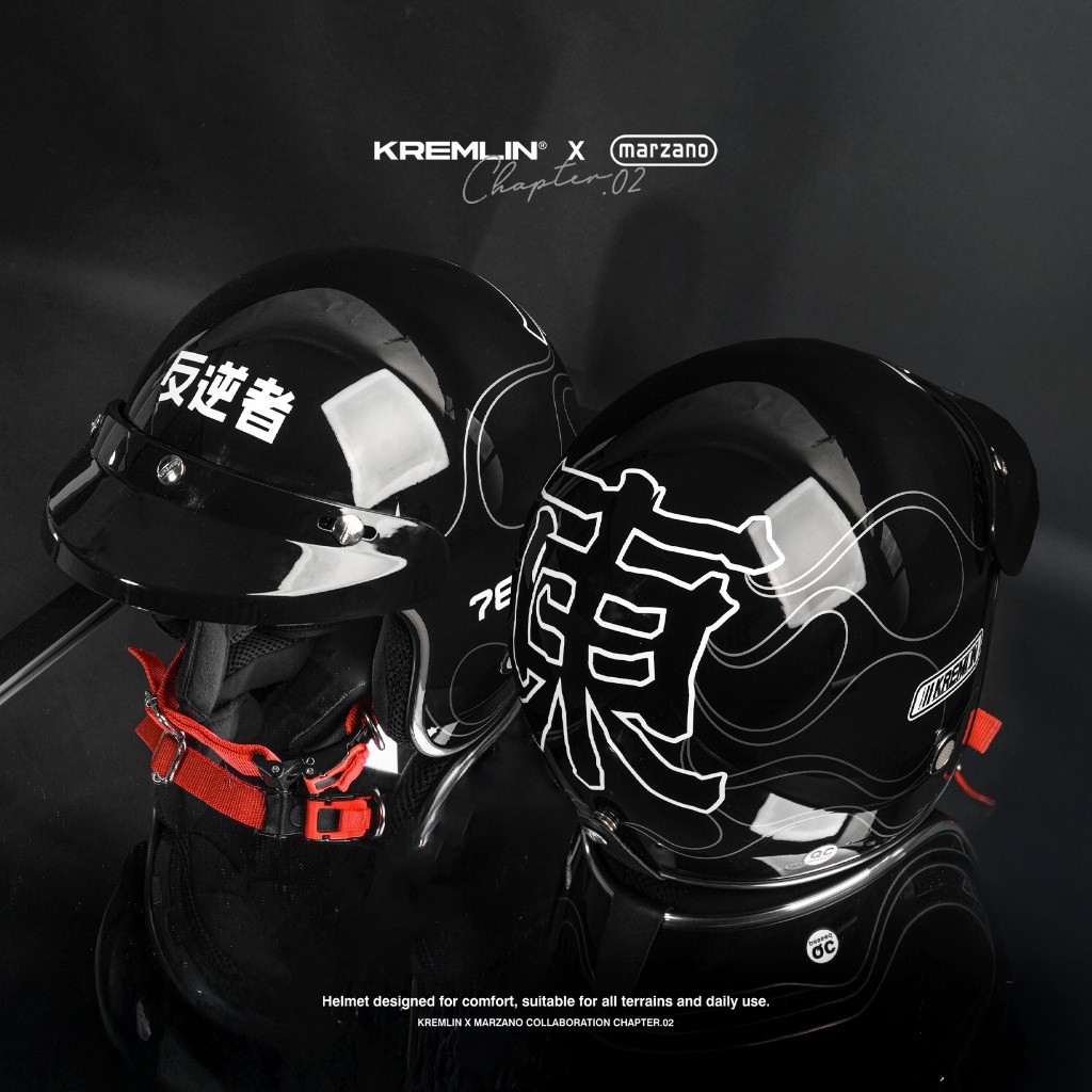 KREMLIN X MARZANO - Helm Retro Chapter.02 Collaboration - AZUMA EAST