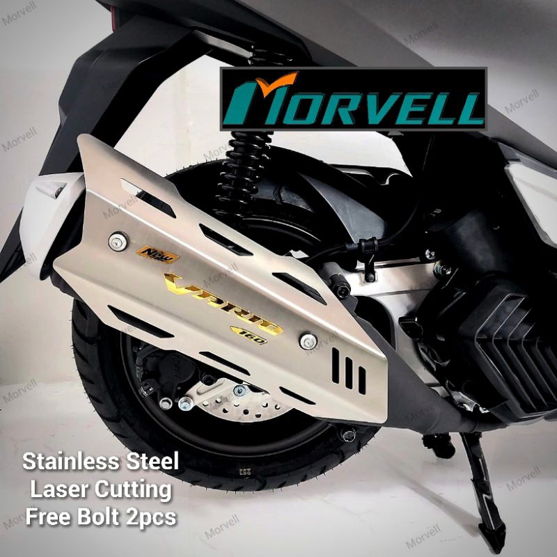 vario 160 muffler cover knalpot or baut tutup tameng knalpot vario160 Click 160