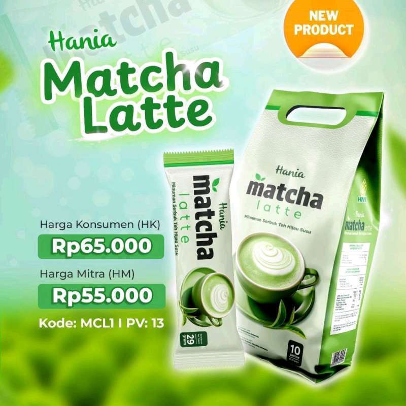 

Hania Matcha Latte HNI-HPAI