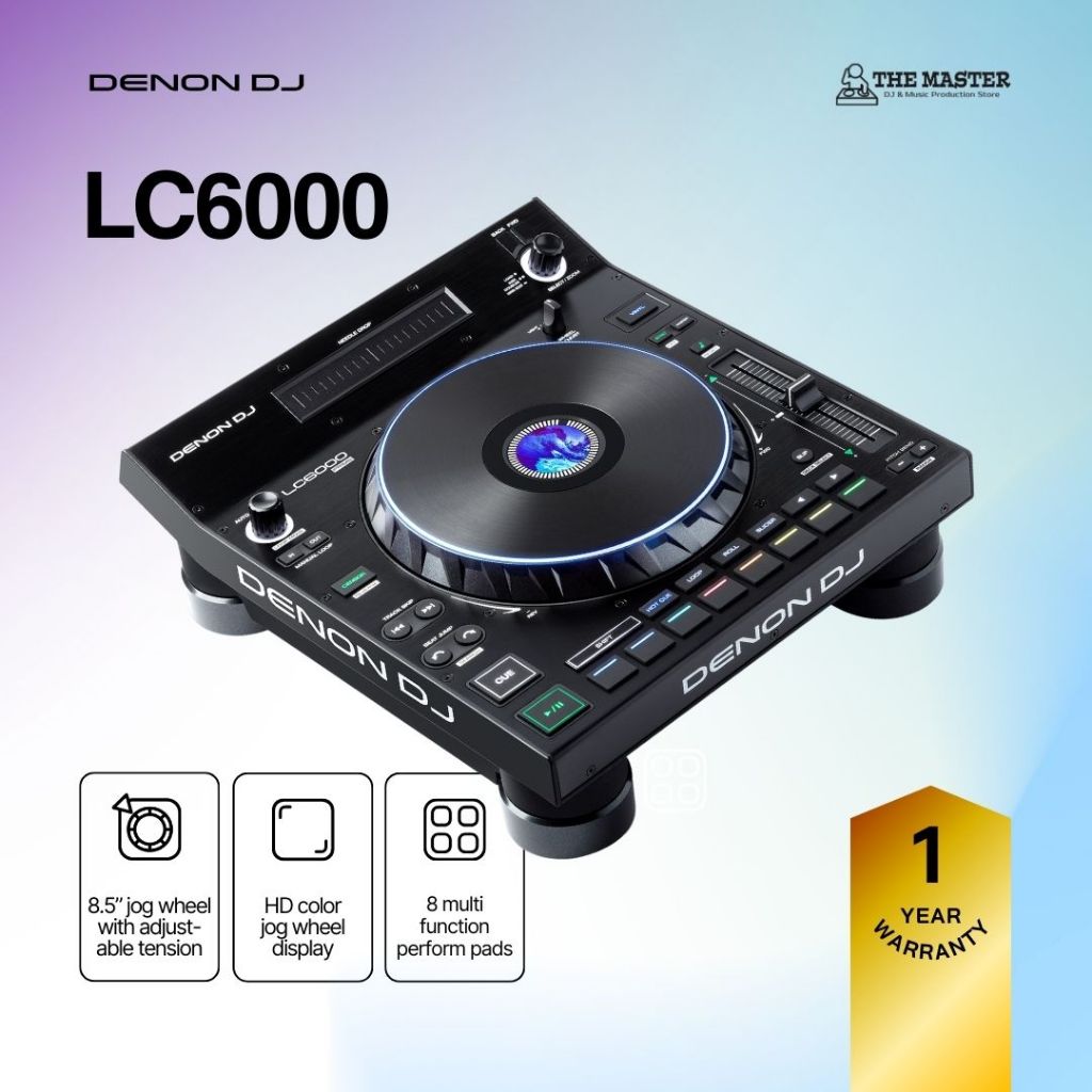 [Ready Stock] Denon DJ LC6000 Prime | LC 6000 Prime DJ Media Player Controller