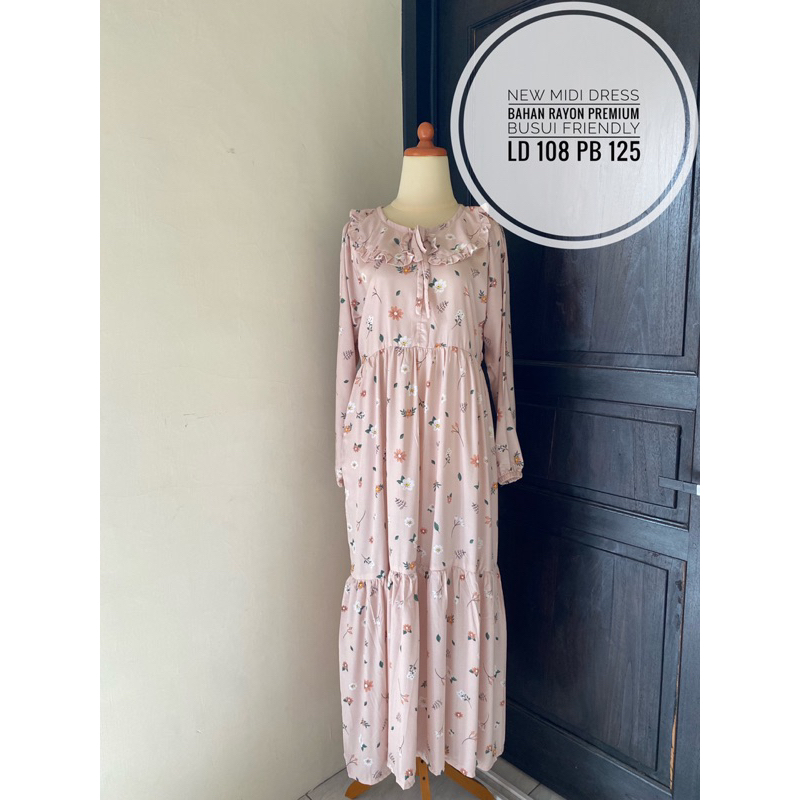 MIDI DRESS / GAMIS MIDI / MIDI RAYON PREMIUM