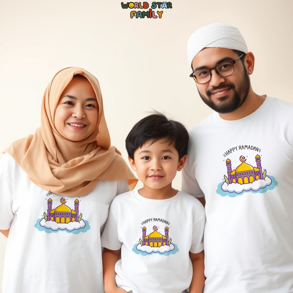 WSF Kaos Couple Keluarga RAMADAN Kaos Couple Keluarga  Kaos Ramadhan Baju Puasa Lucu Kaos Pasangan K