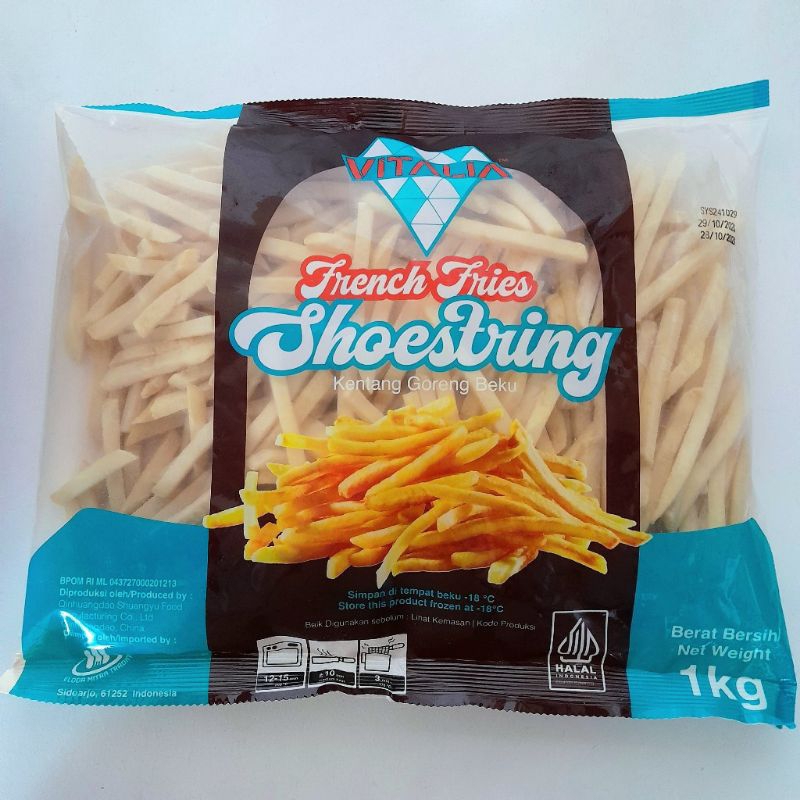 

VITALIA French Fries Shoestring Kentang Goreng Beku 1 kg