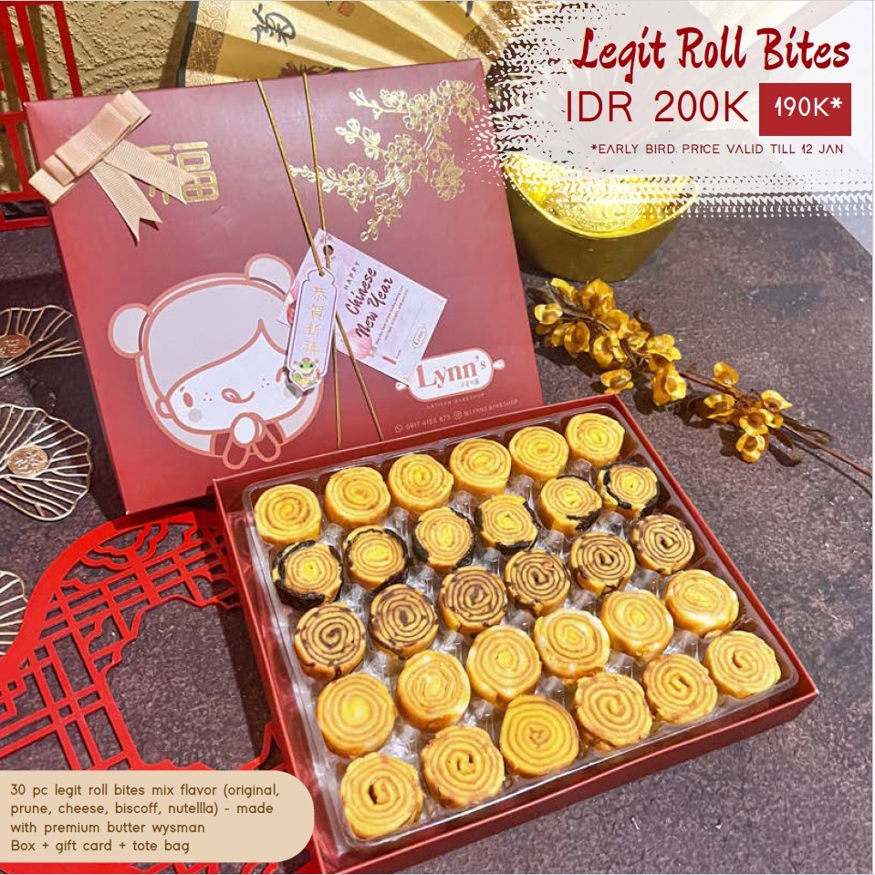 

Hampers CNY / Imlek Hampers - Lapis Legit Rolls