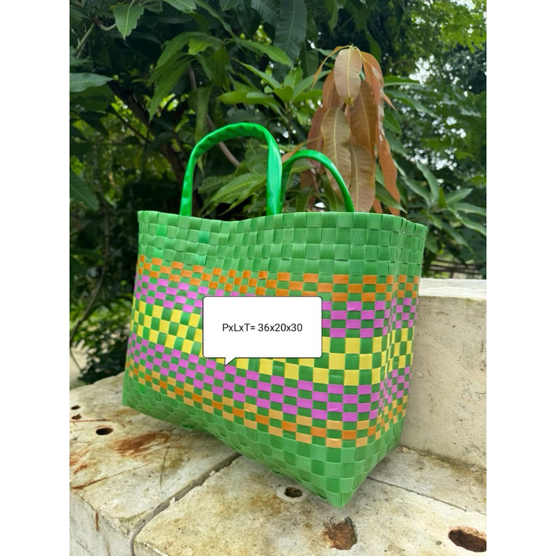 Tas Anyaman Keranjang tebel jumbo