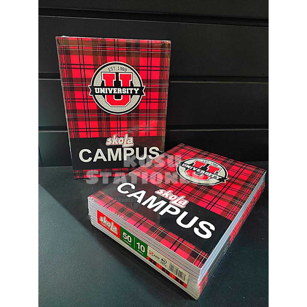 

BUKU TULIS BOXY SKOLA CAMPUS 50 LEMBAR (10 BUKU)