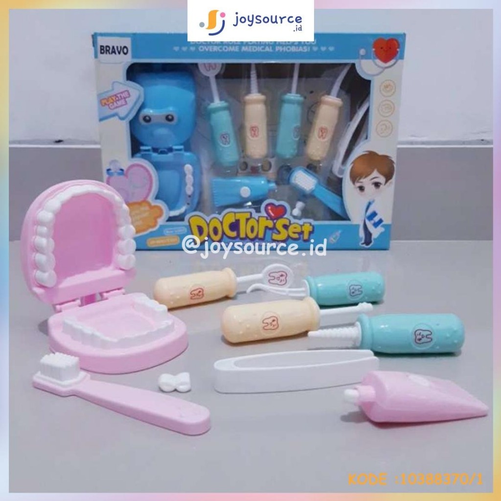 MAINAN ANAK DOKTER GIGI / MAINAN ANAK DOCTOR SET / MAINAN DOKTER GIGI DENTAL KLINIK