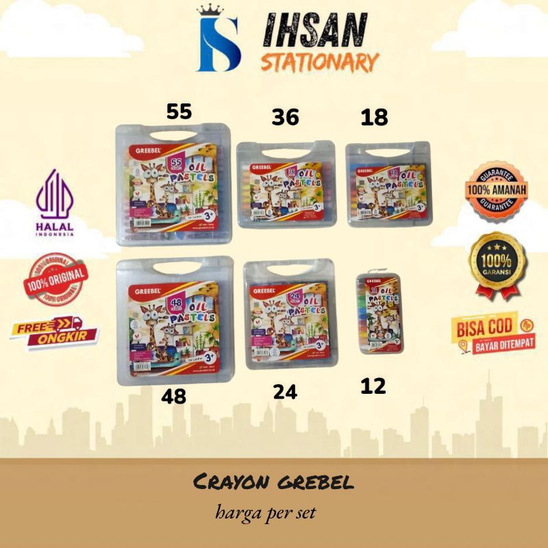 

GREEBEL Crayon/Krayon Kids Oil Pastel Non Toxic (1 Pcs)