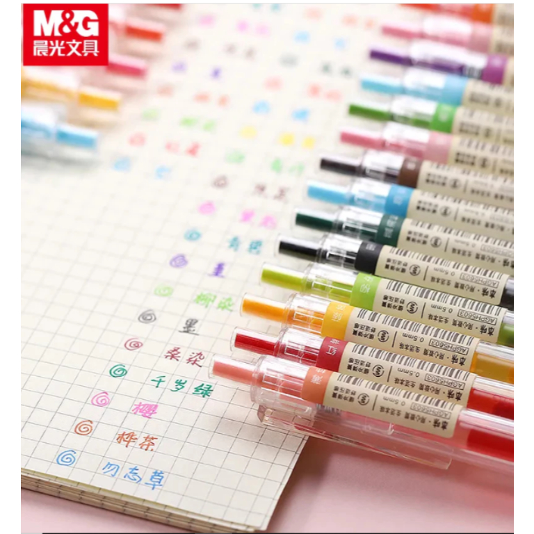 

BALLPOINT GEL RETRECTABLE M&G AGPH5603 0.5mm
