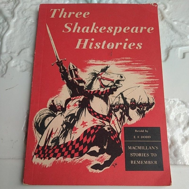 Buku Original Three Shakespeare Histories (Dalam Bahasa Inggris)