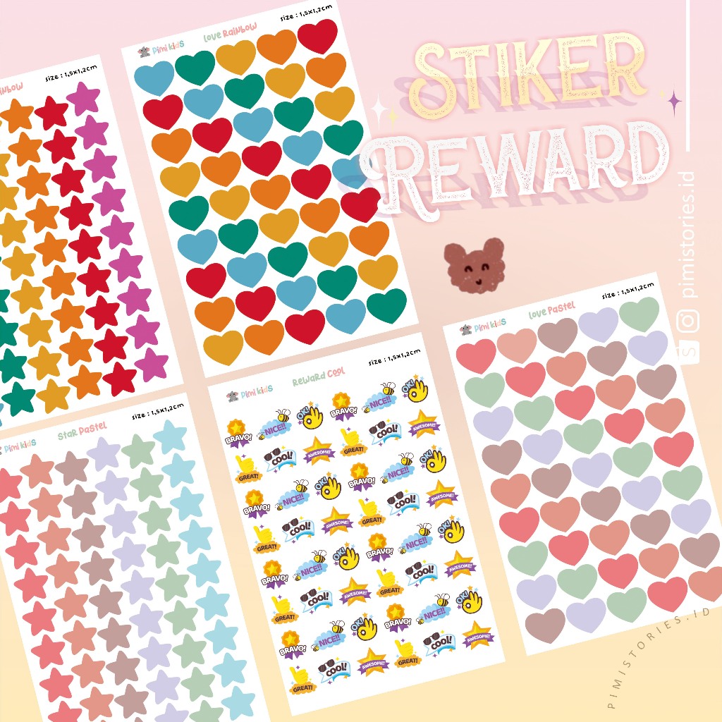 

STIKER REWARD ⚫ STIKER AESTHETIC ⚫ STIKER NILAI ⚫ LOVE ⚫ STAR