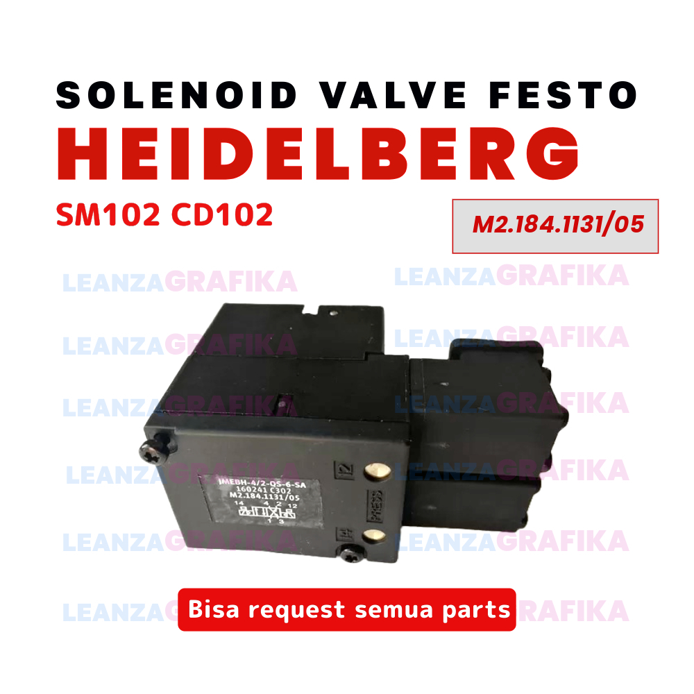 Solenoid M2.184.1131 SM102 CD102 valve festo heidelberg m2.184.1131/05