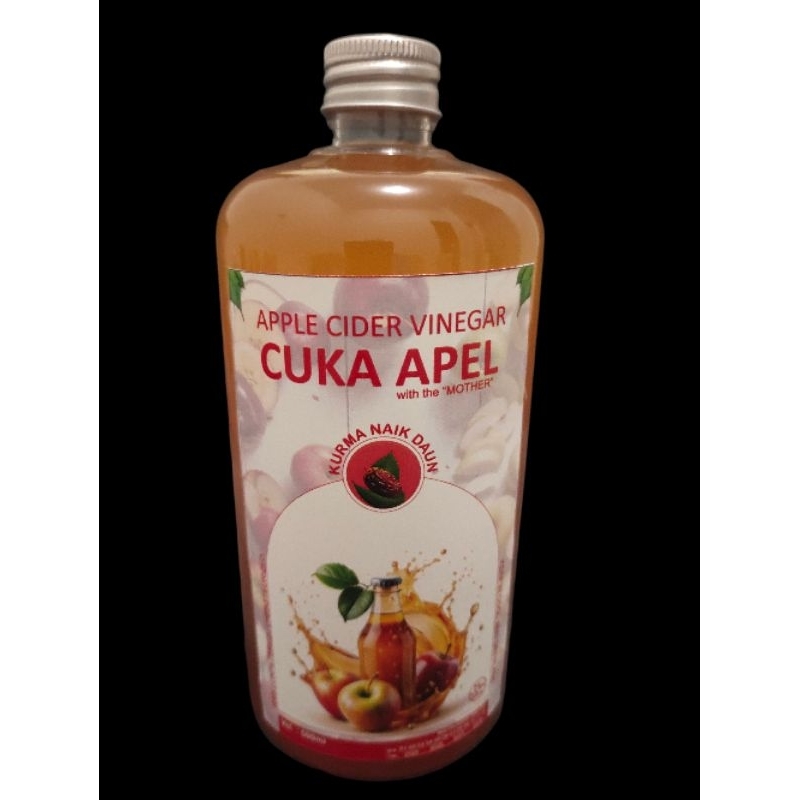 

Cuka Apel | Apple Vinegar -cap Kurma Naik Daun-