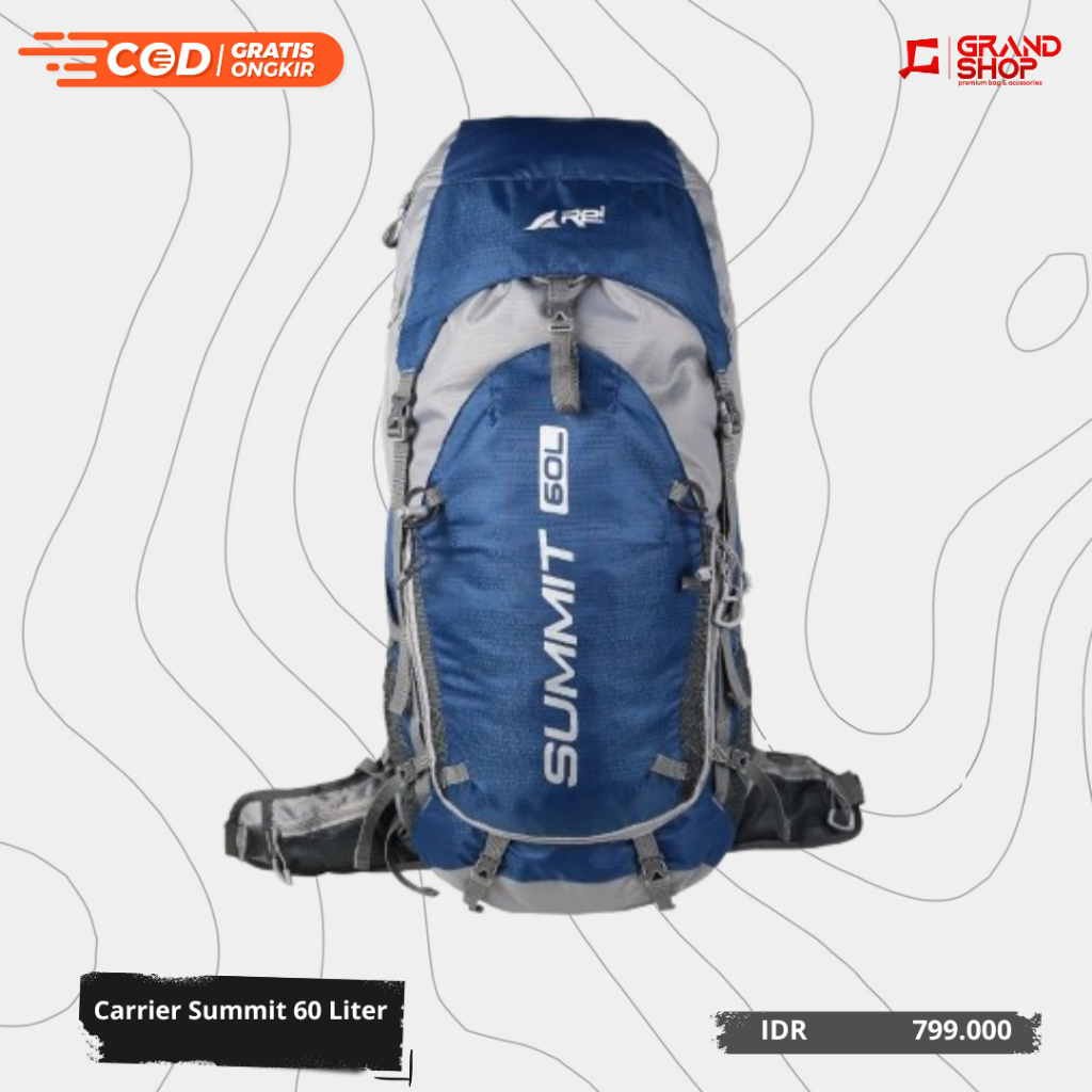 Tas Carrier Summit 60 Liter Arei Outdoorgear